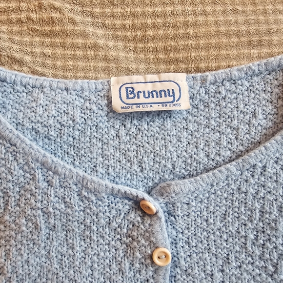 Brunny Vintage Sweater Shirt Springtime Blue - Picture 6 of 6